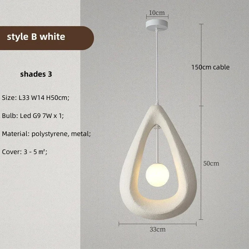 Afralia™ LED Pendant Chandelier for Dining Room Home Decor Lighting Fixture