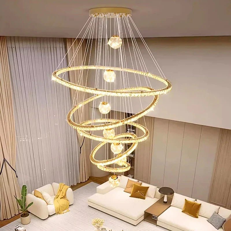 Afralia™ Modern Indoor Pendant Light Chandelier for Dining Room and Living Room