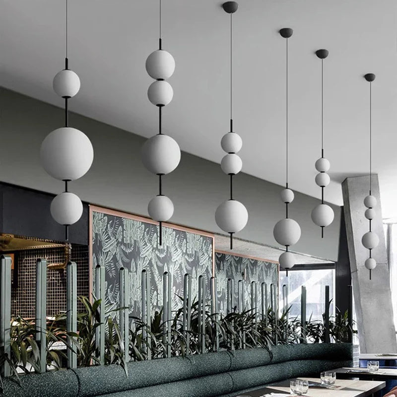 Afralia™ Modern Minimalist Bedside Chandelier for Home Décor