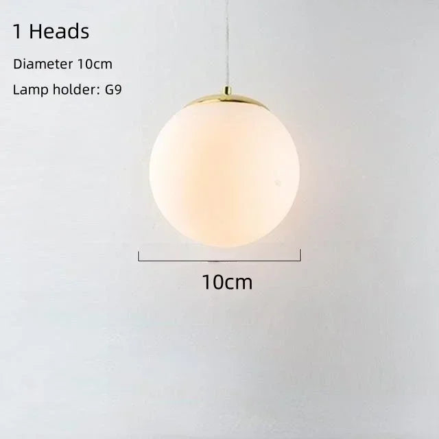 Afralia™ Bean Glass Chandelier: Modern Magic Lighting for Kitchen Living Room Bedroom