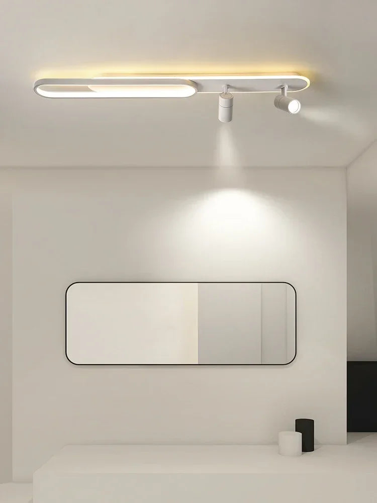 Afralia™ Modern LED Ceiling Lamps with Spotlight for Living Room & Kitchen