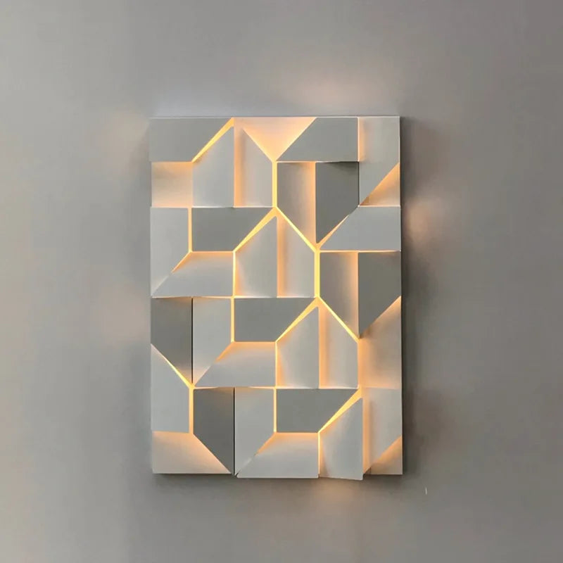 Afralia™ Grand Sconce Lamp: 3D Wall Shadows for Home Indoor Decor