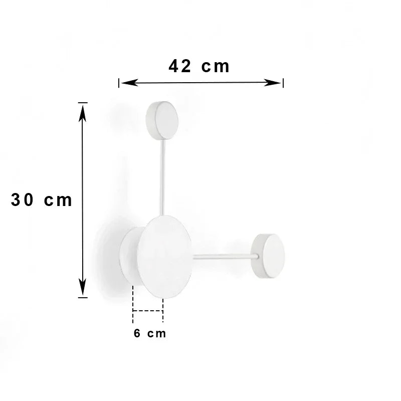 Afralia™ LED Wall Lamp Modern Minimalist Bedroom Living Room Lighting