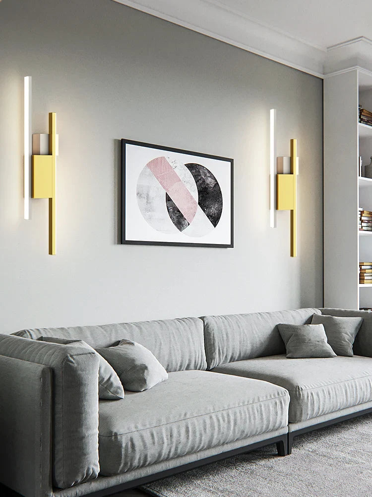 Afralia™ Nordic LED Wall Lamp for Living Room Bedroom Home Decor