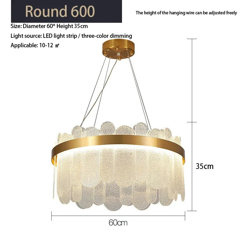 Afralia™ Crystal LED Chandelier: Elegant Ceiling Lighting for Living Room, Bedroom, Hotel