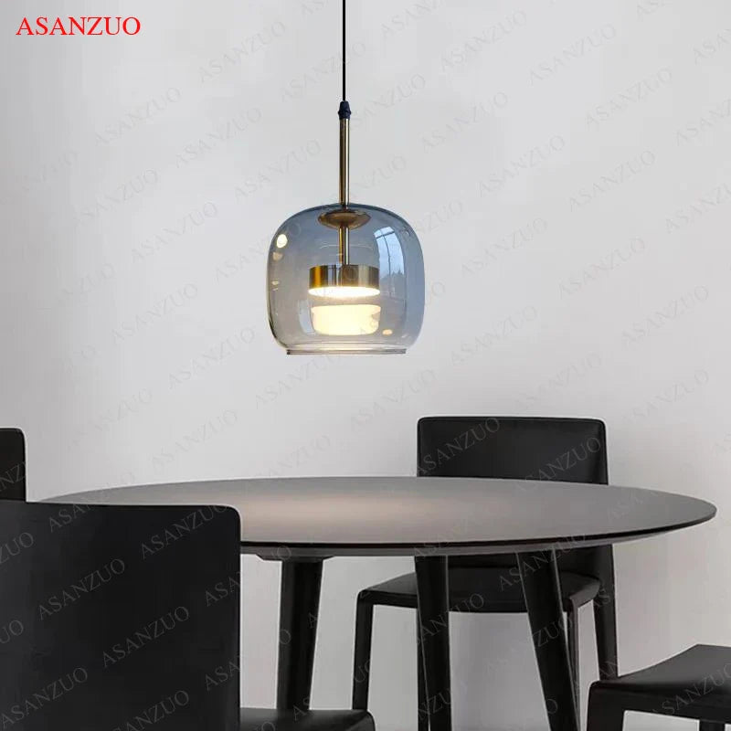 Afralia™ LED Pendant Lights Modern Nordic Hanging Lamp for Home Decor