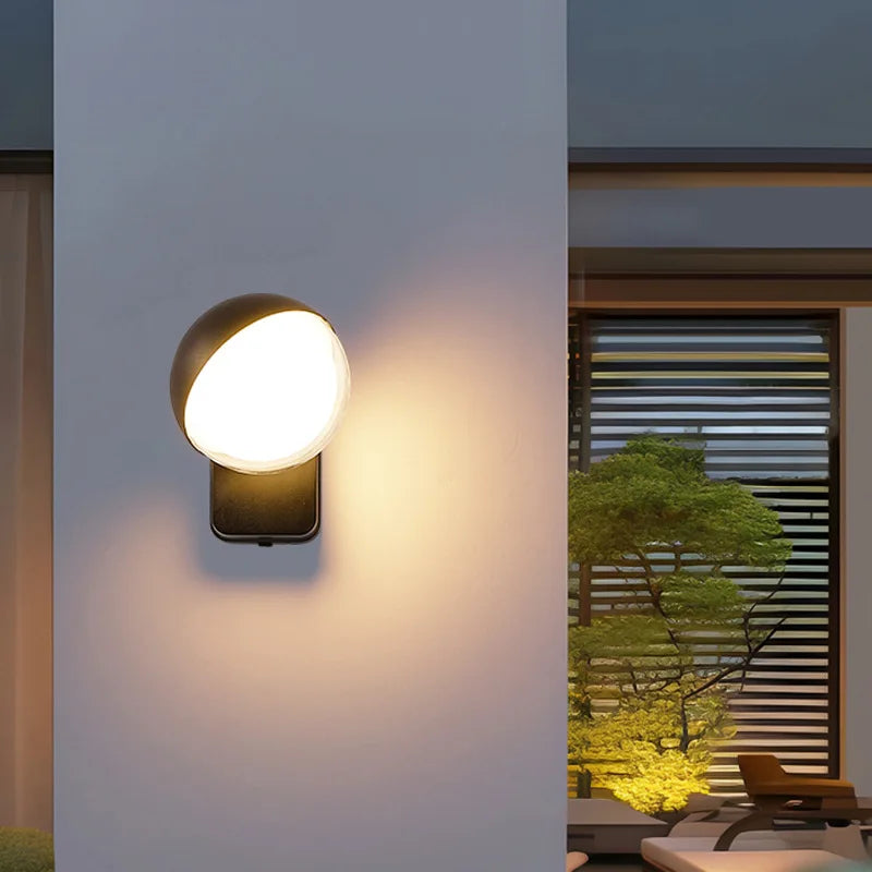 Afralia™ 2024 Wall Lamps: Waterproof & Motion Sensor for Porch/Corridor