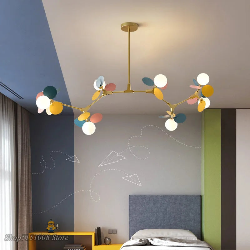 Afralia™ Macaron LED Pendant Lights for Modern Home Decor