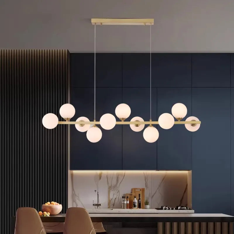 Afralia™ Modern LED Pendant Chandeliers for Living and Dining Room Lighting