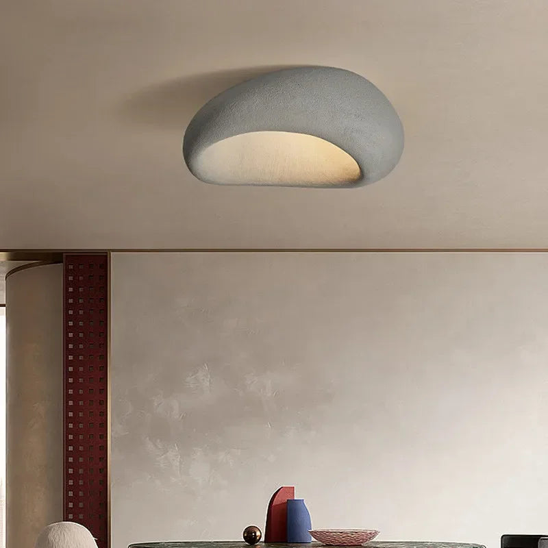 Afralia™ Nordic Wabi Sabi E27 Ceiling Chandelier for Home Art Deco Lighting