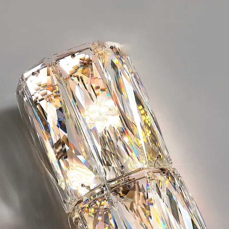 Afralia™ Crystal Wall Light: Luxury Nordic Style for Living Room & Bedroom