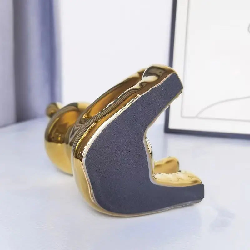 Afralia™ Colorful Rabbit Storage Box: Decorative Ceramic Tray, Home Living Room Ornament