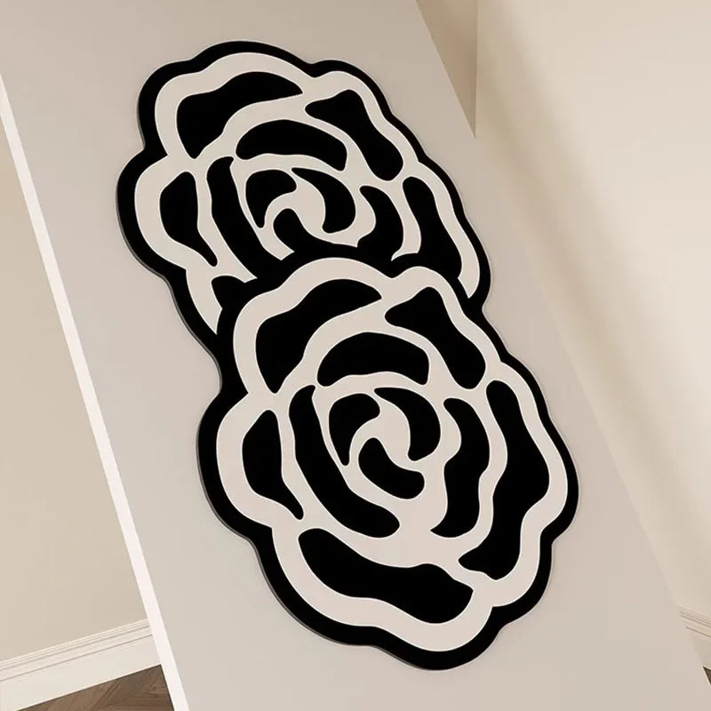 Afralia™ Flower Shaped Diaponite Bathroom Mat: Quick Drying, Anti-Slip, Skin-Friendly Decoration Carpet