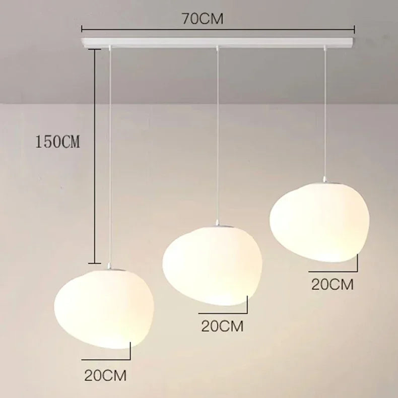 Afralia™ Modern Dine Pendant Lights LED Chandeliers for Living Room Ceiling Lamp