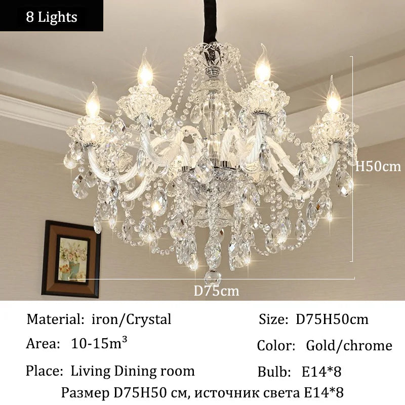 Afralia™ Crystal Chandeliers: Luxury LED Ceiling Pendant Lights for Living Room Beauty