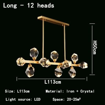 Afralia™ Crystal LED Pendant Lights: Elegant Lighting Solution for Home Decor
