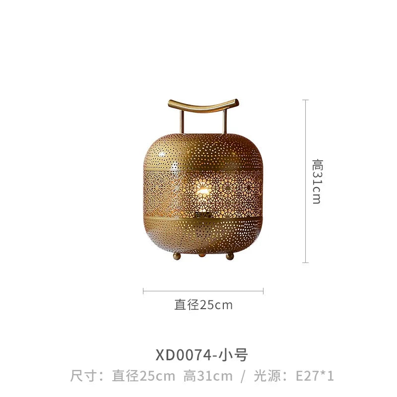 Afralia™ Chinese Zen Art Birdcage Pendant Light for Restaurant Tea Room