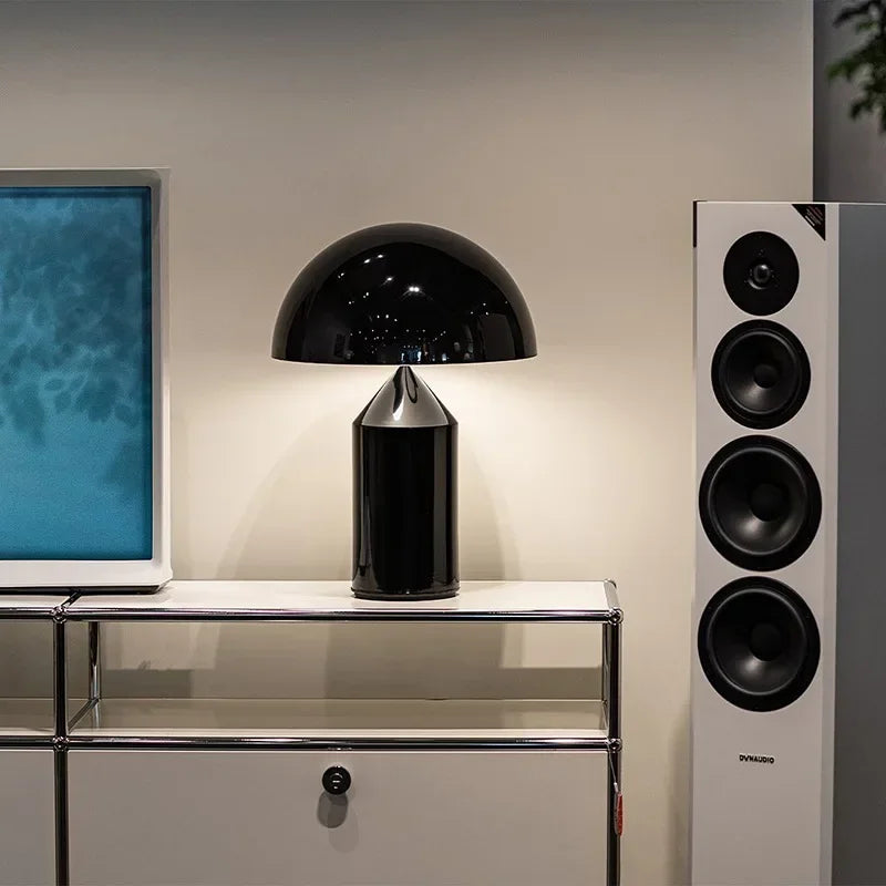 Afralia™ Designer Mushroom Desk Lamp LED Light for Bedroom