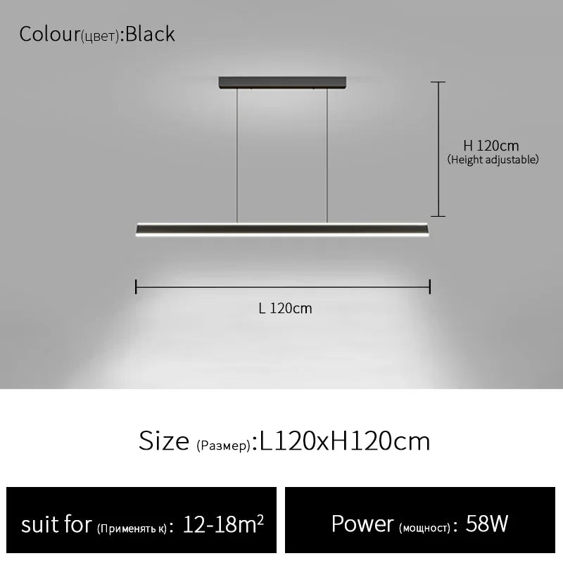 Afralia™ Geometric Ceiling Chandelier for Dining Room, Bar, and Tea Room