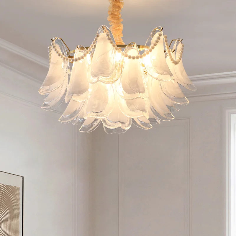 Afralia™ Crystal Chandelier: Modern Light Luxury for Living Room, Bedroom, Dining.