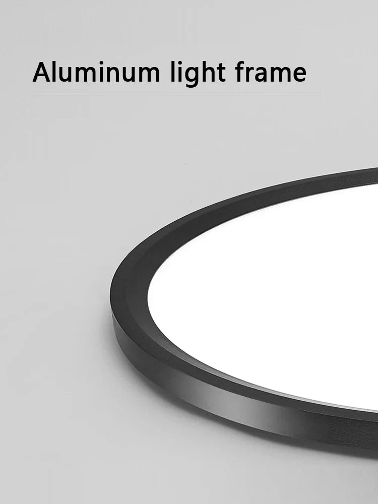 Afralia™ Modern LED Round Ceiling Lamp for Bedroom Study Balcony Decor