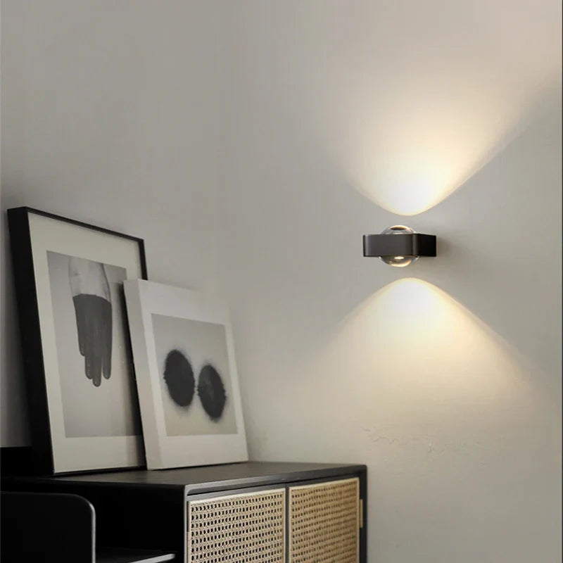 Afralia™ Modern LED Wall Lamp: Designer Italian Bedroom & Living Room Atmosphere Lighting