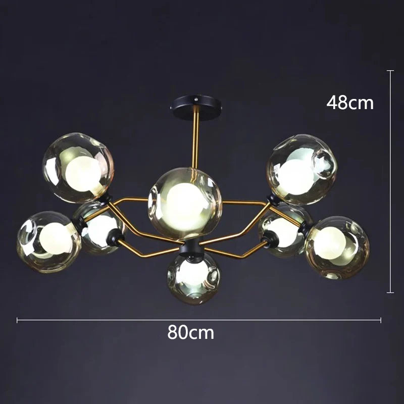 Afralia™ LED Pendant Light Chandeliers for Modern Home Decor & Dining Room Lighting