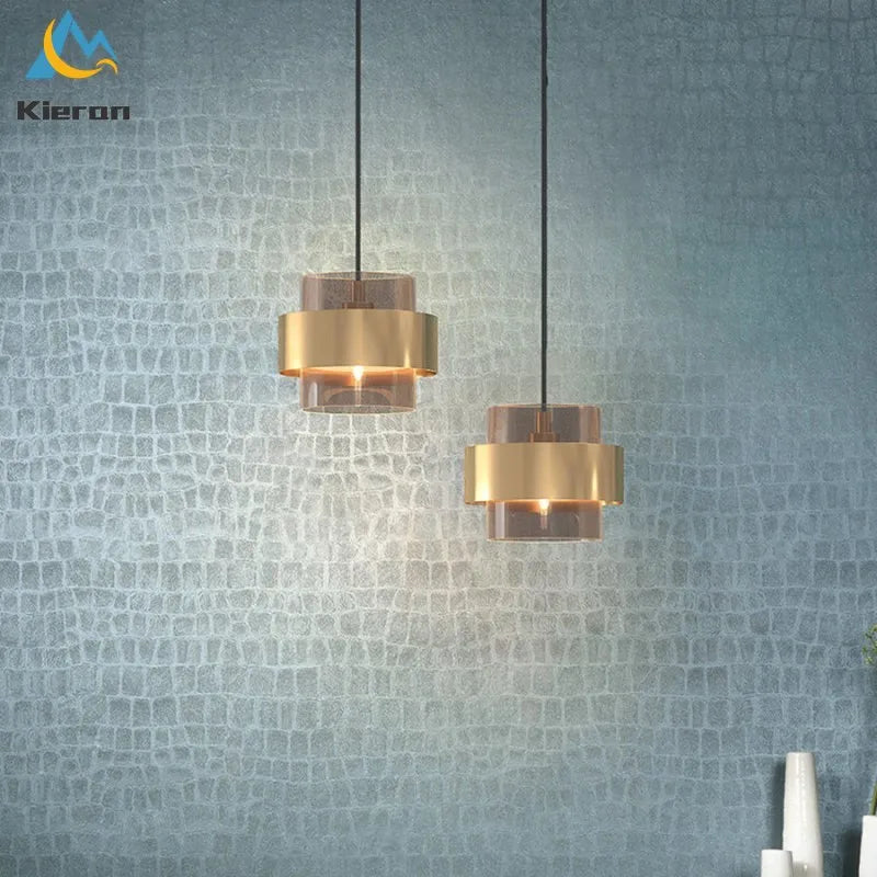 Afralia™ Nordic Style LED Pendant Lights for Bedroom Bar Living Room Decor