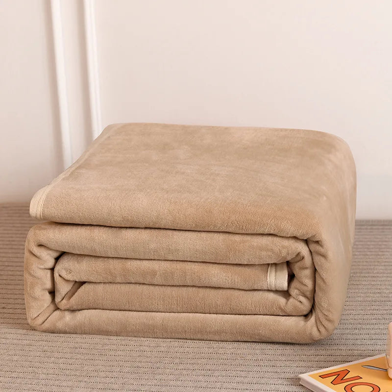 Afralia™ Cozy Checkered Fleece Blanket for All Seasons