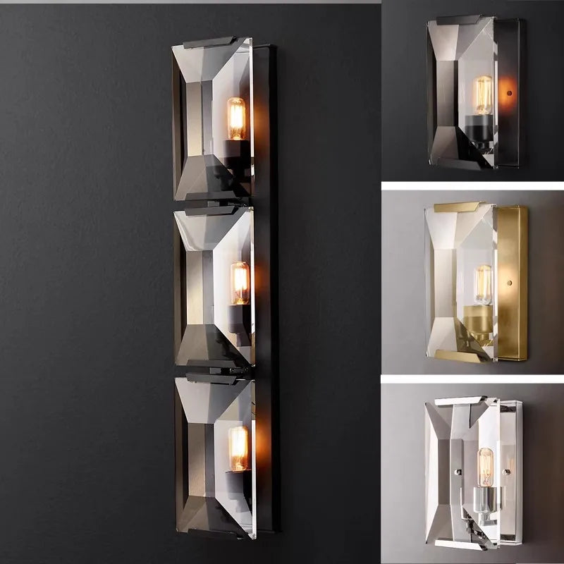 Afralia™ Copper Marble LED Wall Lamp for Home Decor and Living Room Lighting