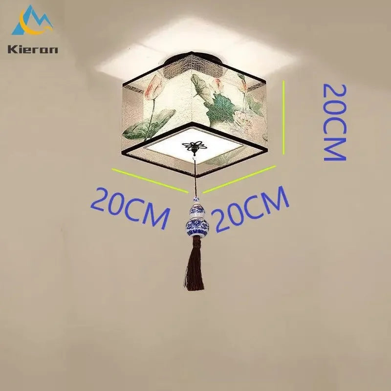 Afralia™ Lotus Bird LED Ceiling Lamp for Modern Nordic Decor