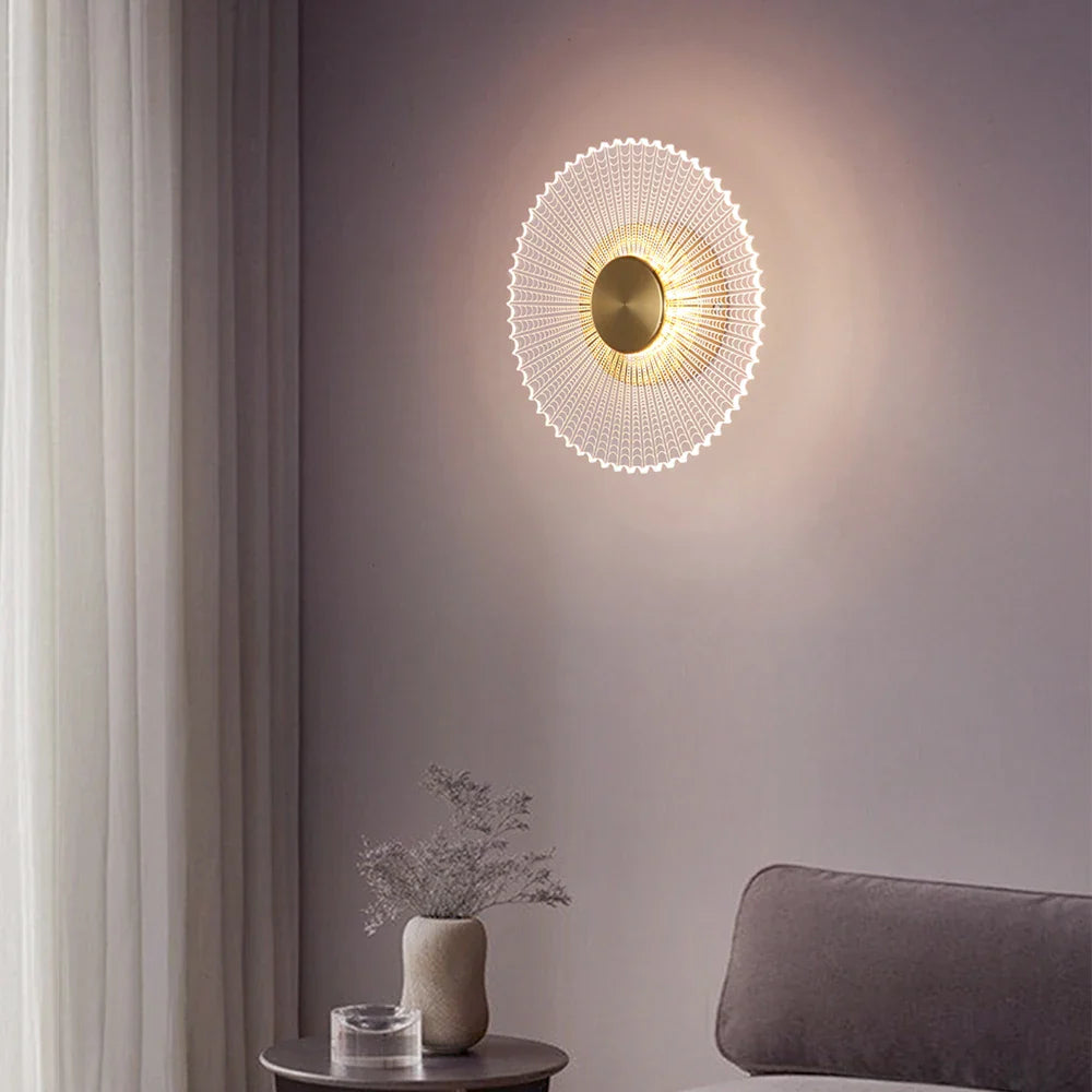 Afralia™ Modern LED Wall Lamps for Bedroom Living Room Background Lighting