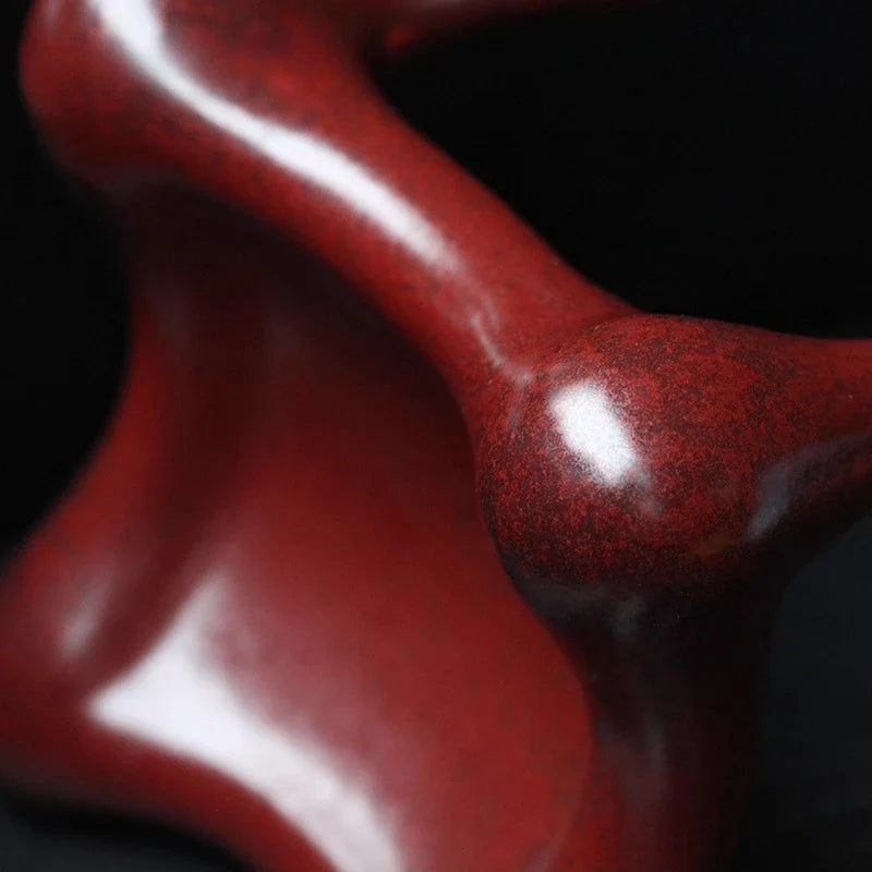 Afralia™ High-legged Geometric Storage Tray for Home Decor & Organization