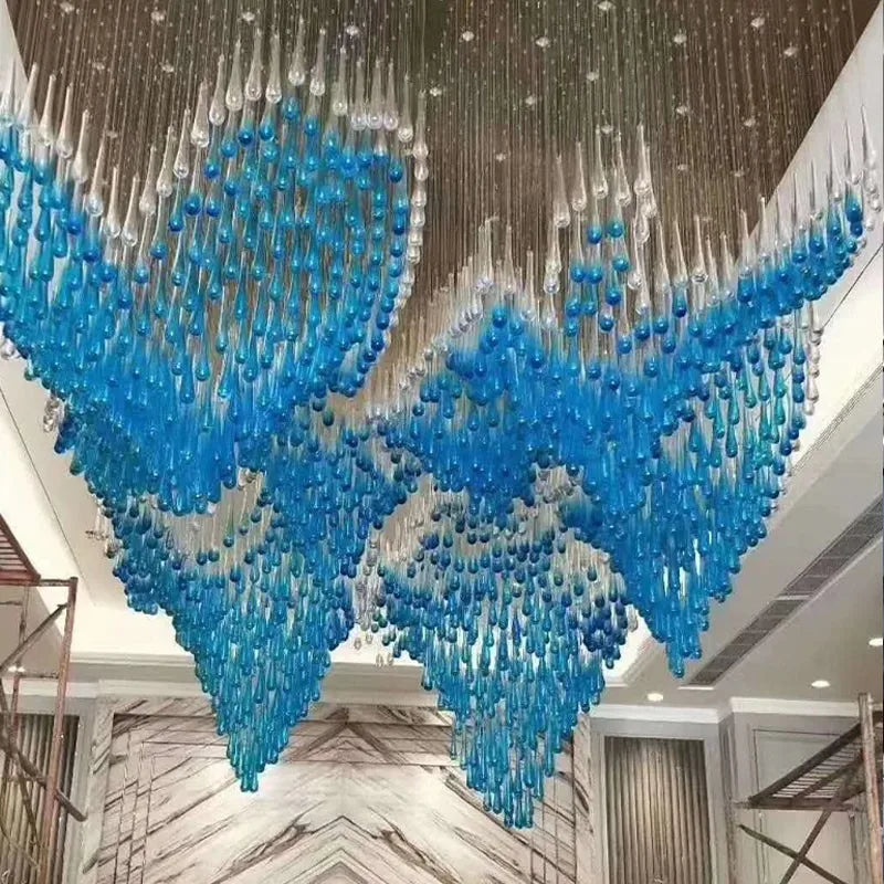 Afralia™ Crystal Luxury Chandelier for Dining Room and Hotel Lobby