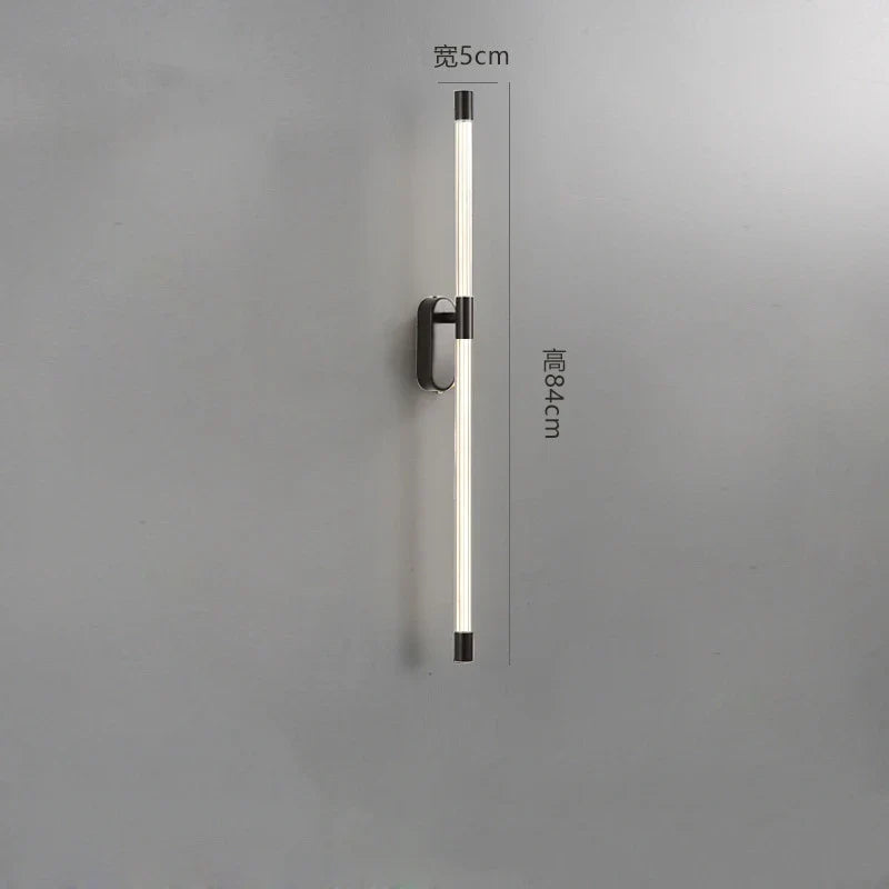 Afralia™ Modern Gold Geometric Wall Lamps for Bedroom and Living Room Lighting