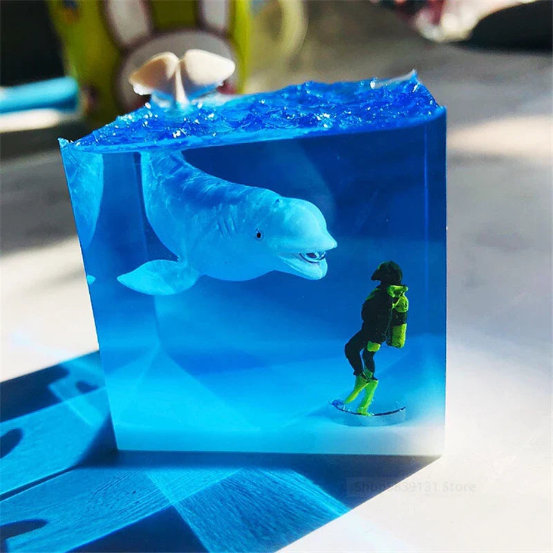 Afralia™ Ocean Whale Humpback Night Light - Creative Home Decor LED Lamp