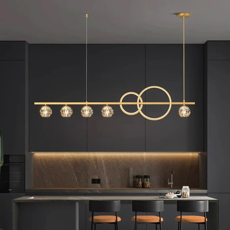 Afralia™ Crystal Chandelier: Modern Luxury Pendant Light for Living Room, Dining Room, Ceiling Decor