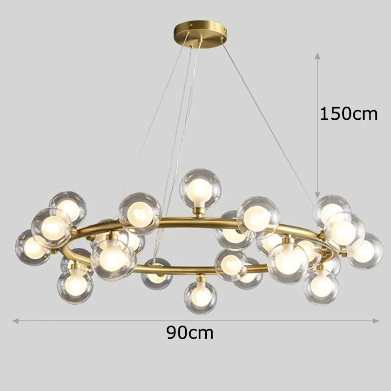 Afralia™ LED Pendant Chandeliers for Modern Living and Dining Room Lighting