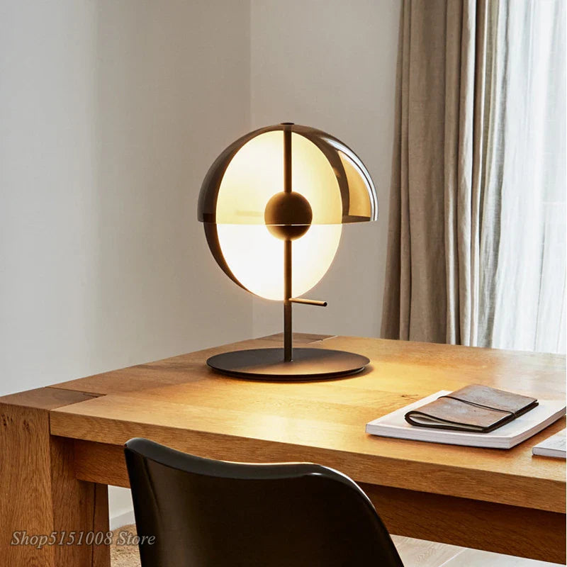 Afralia™ Modern Nordic LED Desk Lamp for Bedroom and Living Room Lighting