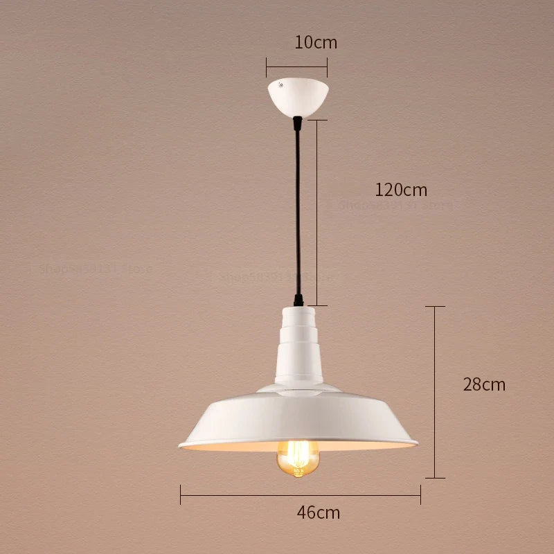 Afralia™ Retro Pendant Lights: Vintage Style Hanging Lamps for Home, Office, and Cafe