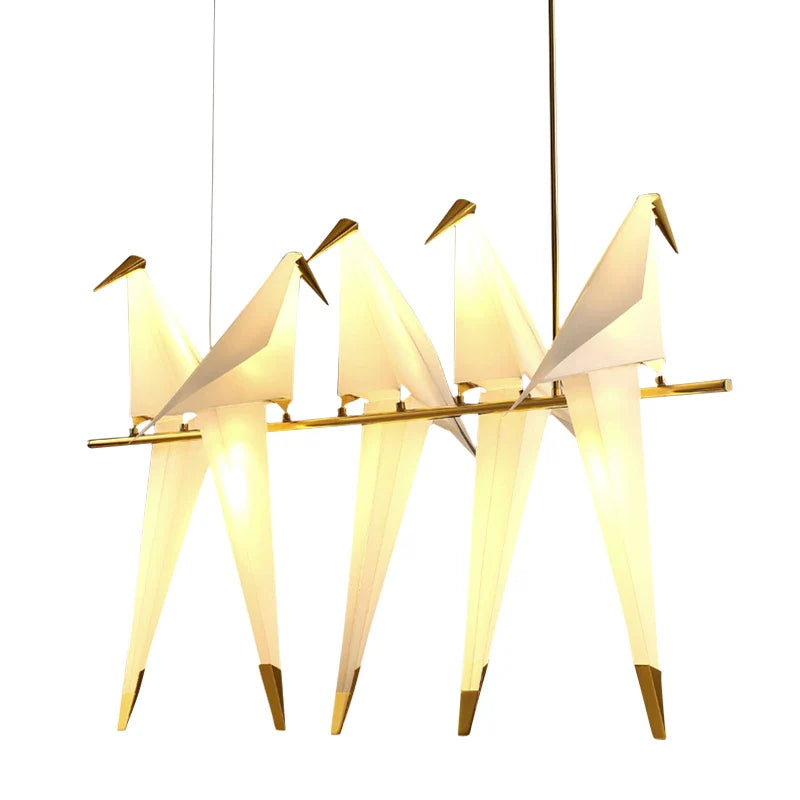 Afralia™ Modern Bird LED Pendant Chandelier for Home Living Room Bedroom Lighting