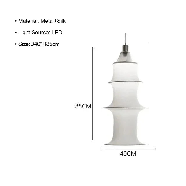 Afralia™ Cream Silk Japanese LED Floor Lamp for Modern Living Room Décor