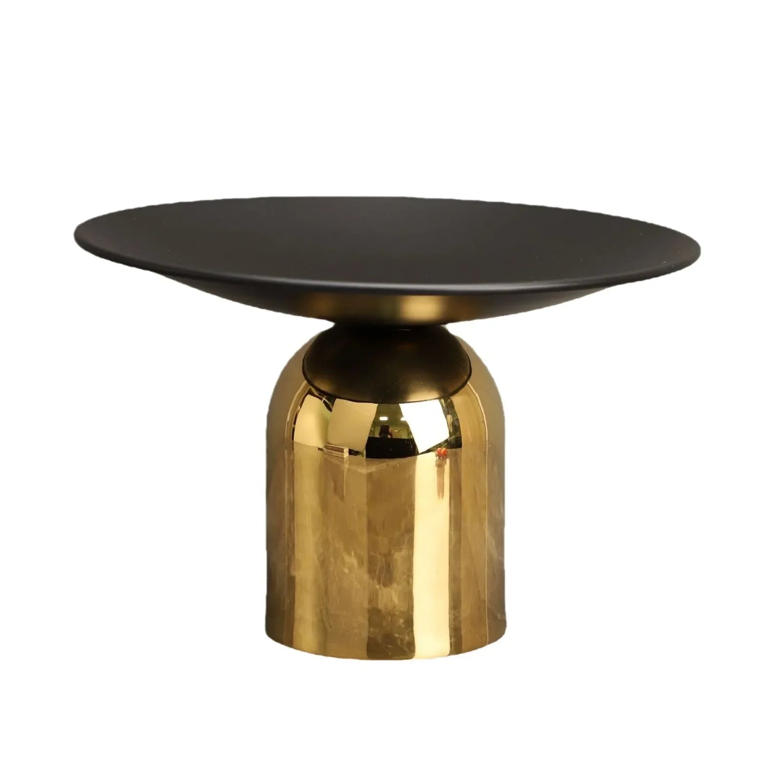 Afralia™ Metal Mushroom Golden Tray Desktop Storage Container – Tabletop Decor & Home Decoration