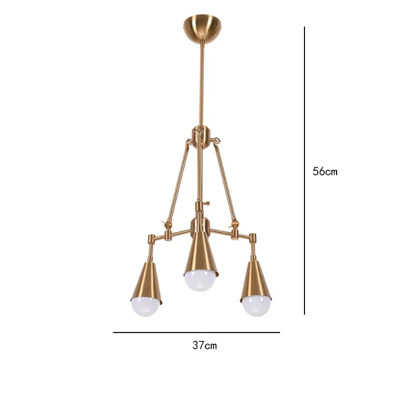 Afralia™ Designer Metal Pendant Light for Stylish Living Room and Dining Space