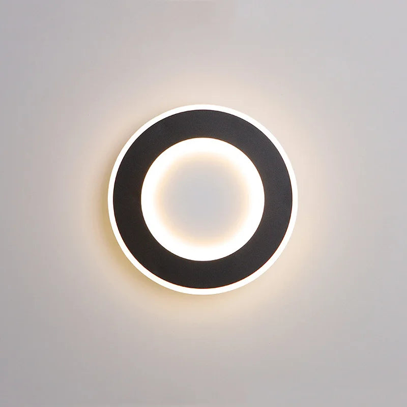 Afralia™ LED Touch Switch Wall Light, Modern Bedroom Bedside Lamp, 15W