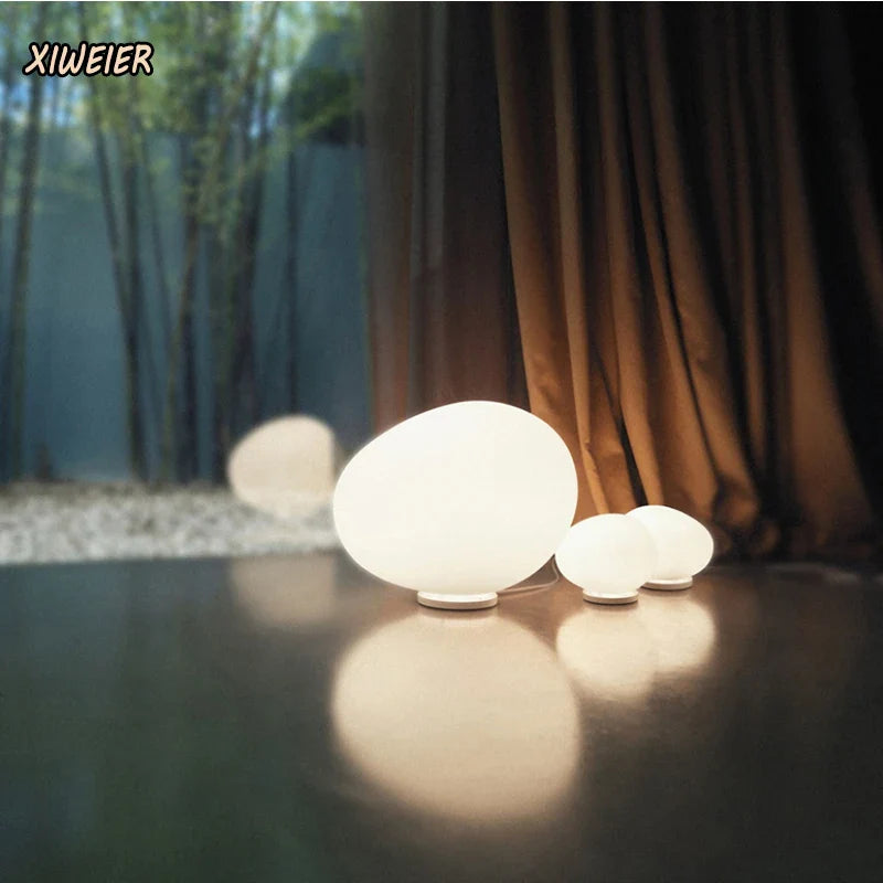 Afralia™ Goose Egg LED Floor Lamp for Bedroom and Outdoor, Simple and Elegant Design