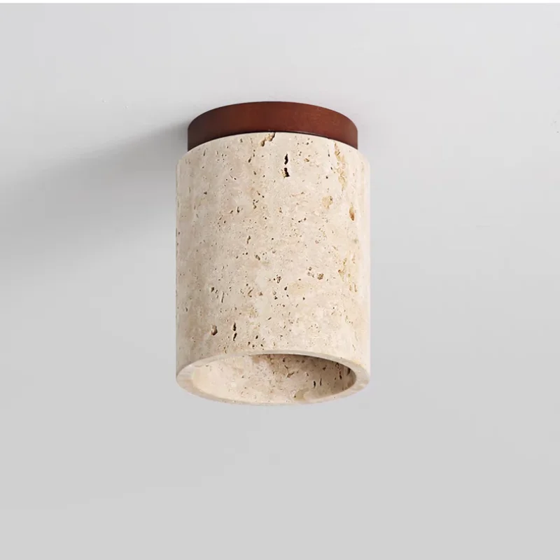 Afralia™ Modern Nordic LED Wood Canopy Flush Mount Ceiling Lamp