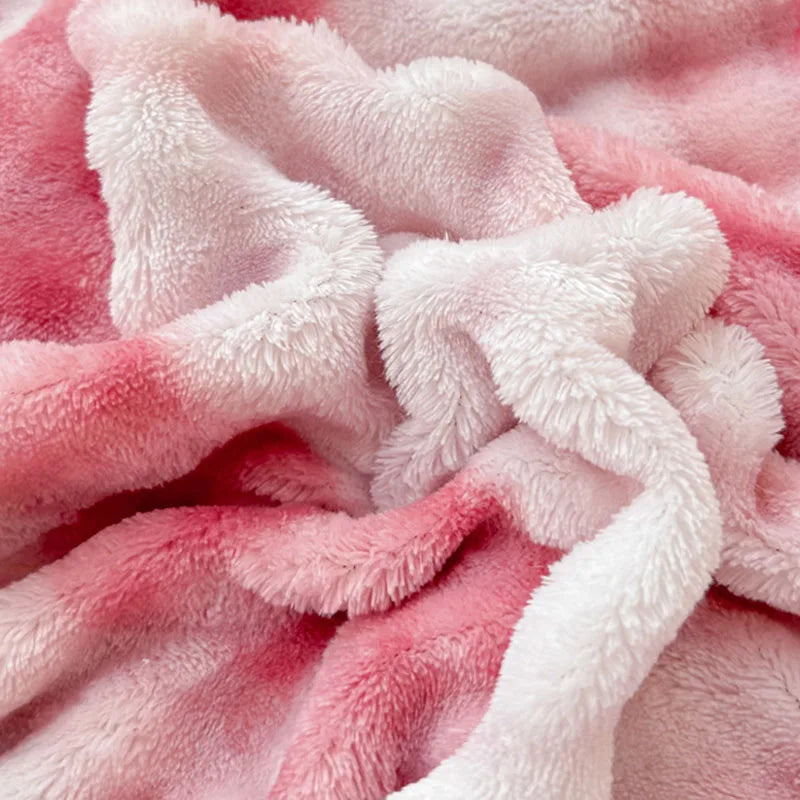 Afralia™ Milk Velvet Printed Fitted Sheet: Soft & Luxurious Single Bed Cover for Winter