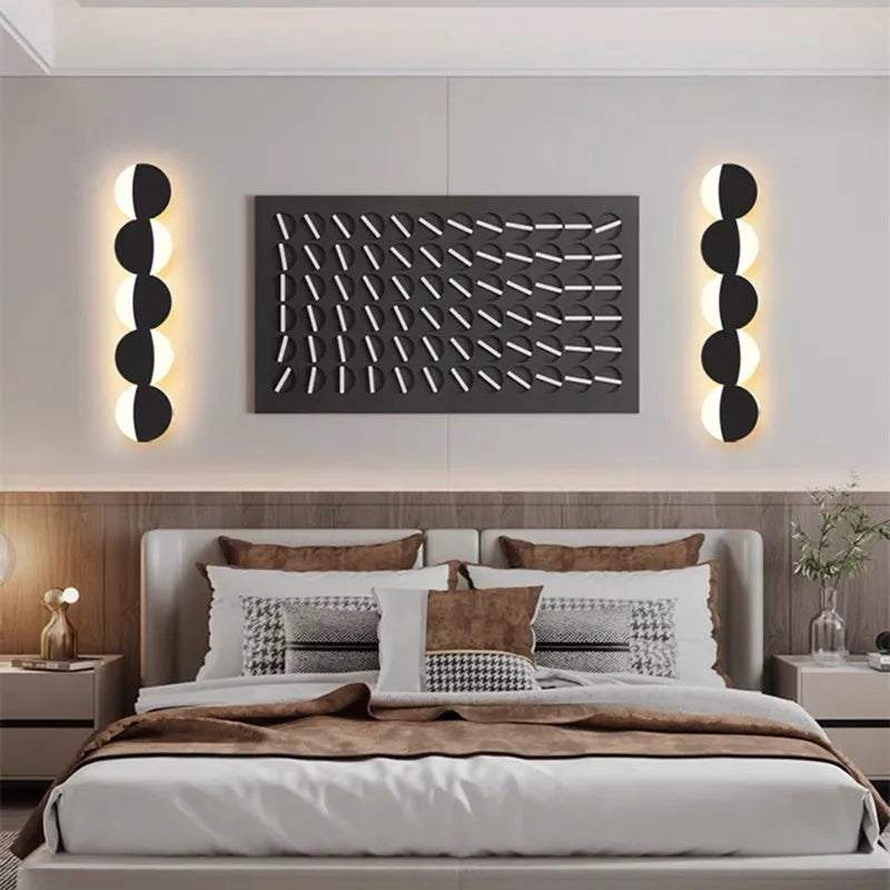 Afralia™ Spherical LED Wall Lamp for Modern Minimalist Bedroom and Living Room Decor