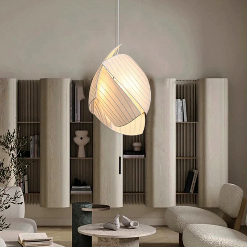 Afralia™ Modern Minimalist Fabric LED Chandelier Pendant Lamp